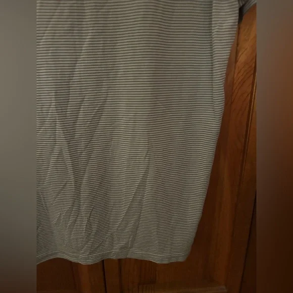 Free Fly Men’s Sz M Blue Striped Golf Short Sleeve Shirt Top - Picture 15 of 15